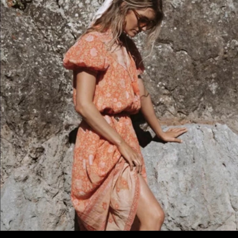 Love story short sleeve boho